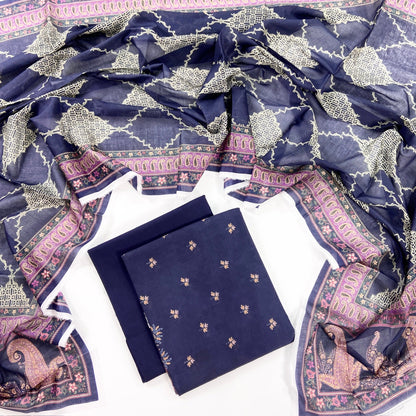 Mashaim Digital Printed Lawn 3PC