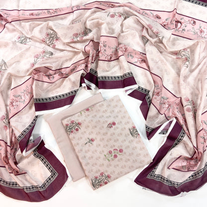 Mashaim Digital Printed Lawn 3PC