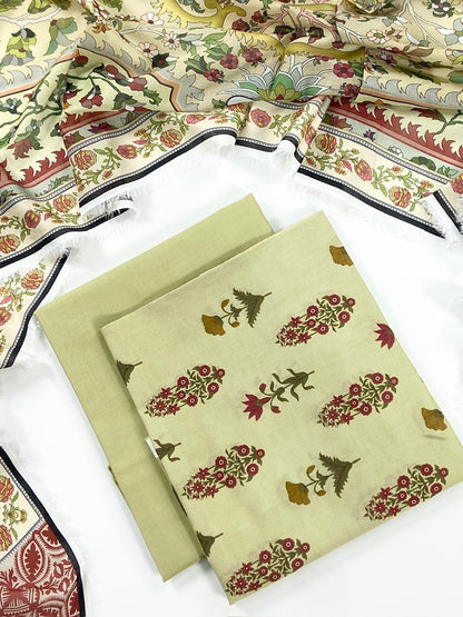 Mashaim Digital Printed Lawn 3PC