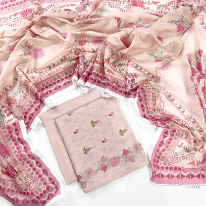 Mashaim Digital Printed Lawn 3PC