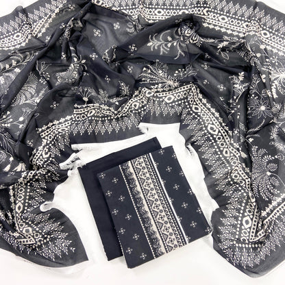 Mashaim Digital Printed Lawn 3PC