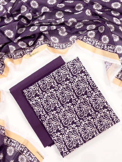 Alkaram Digital Printed Lawn 3PC
