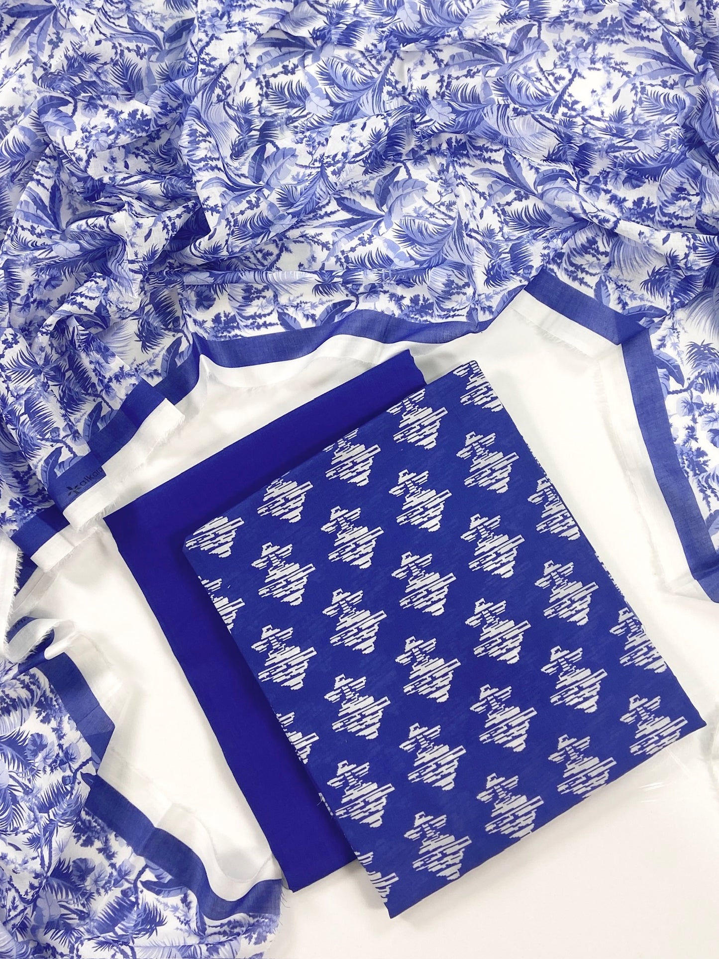 Alkaram Digital Printed Lawn 3PC