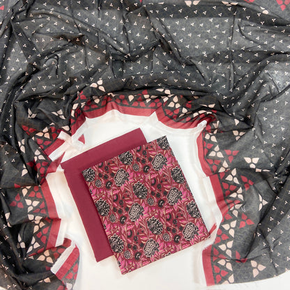 Alkaram Digital Printed Lawn 3PC