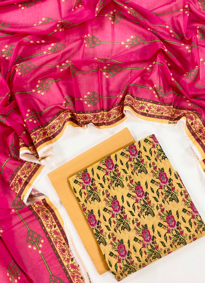 Alkaram Digital Printed Lawn 3PC