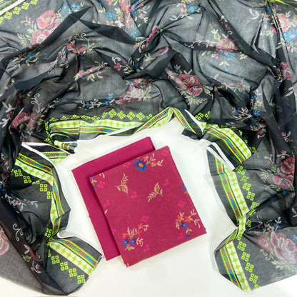 Rijja By Murashe Digital Printed Lawn 3PC