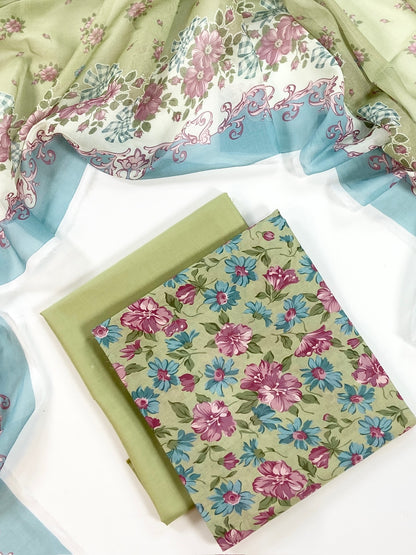Rijja By Murashe Digital Printed Lawn 3PC