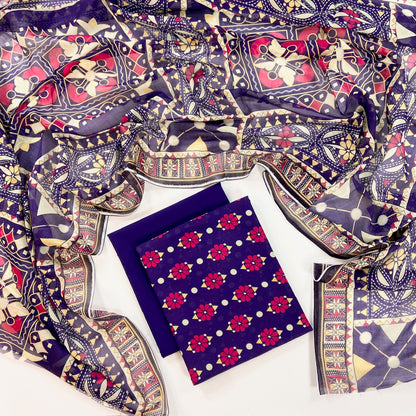 Rijja By Murashe Digital Printed Lawn 3PC