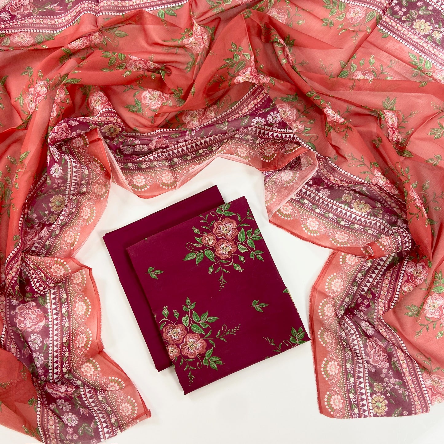 Rijja By Murashe Digital Printed Lawn 3PC