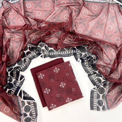 Shanaya Digital Printed Lawn 3PC