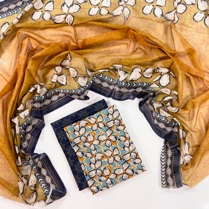 Anaya Noor Digital Printed Lawn With Voil Dupatta 3PC