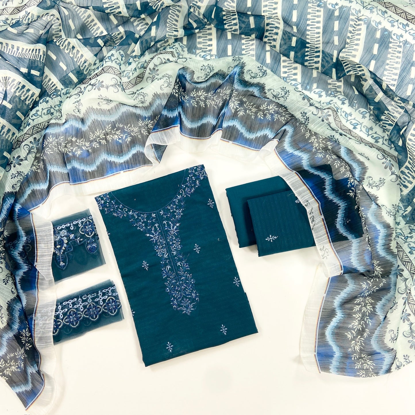 Florent By Anaya Noor Embroidered 3PC