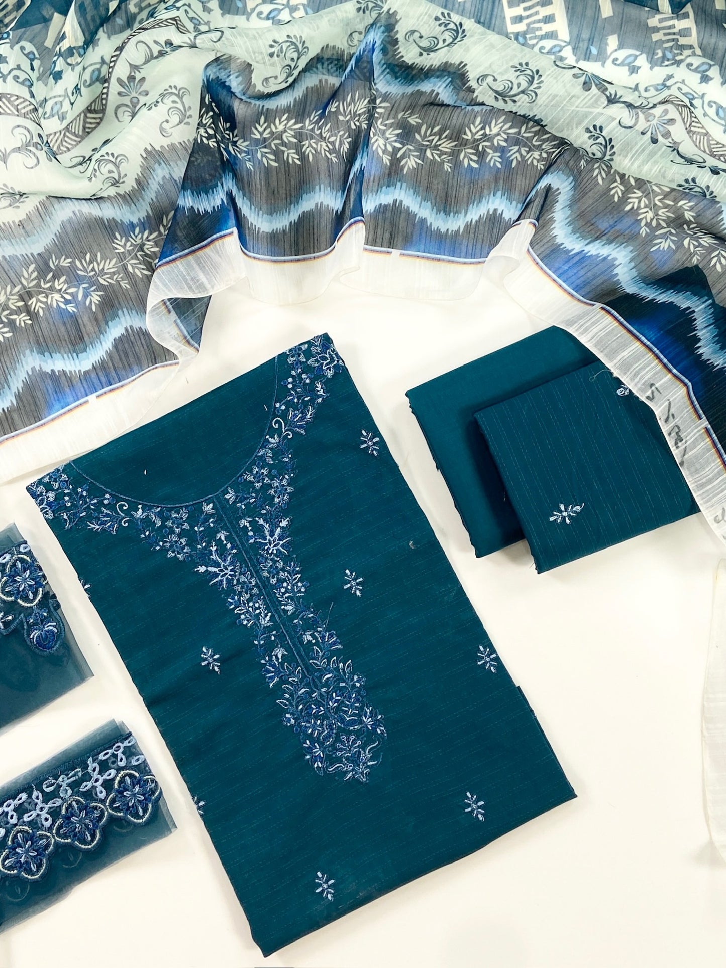 Florent By Anaya Noor Embroidered 3PC