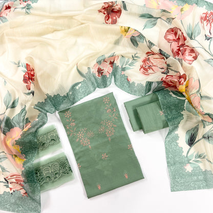 Florent By Anaya Noor Embroidered 3PC