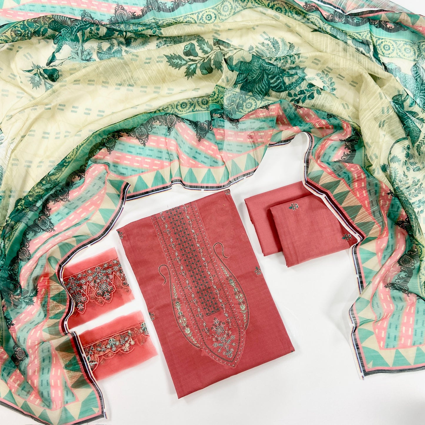 Florent By Anaya Noor Embroidered 3PC