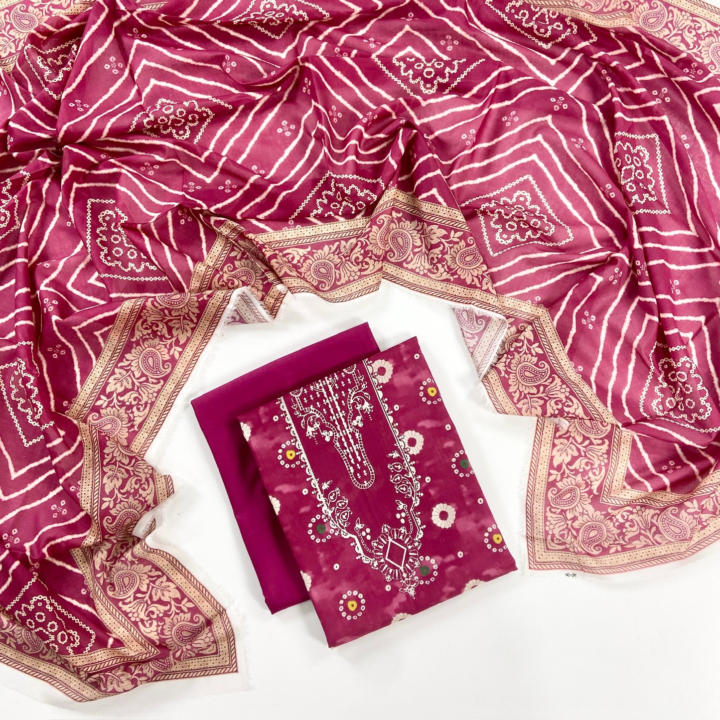 Mashaim Digital Printed Lawn 3PC