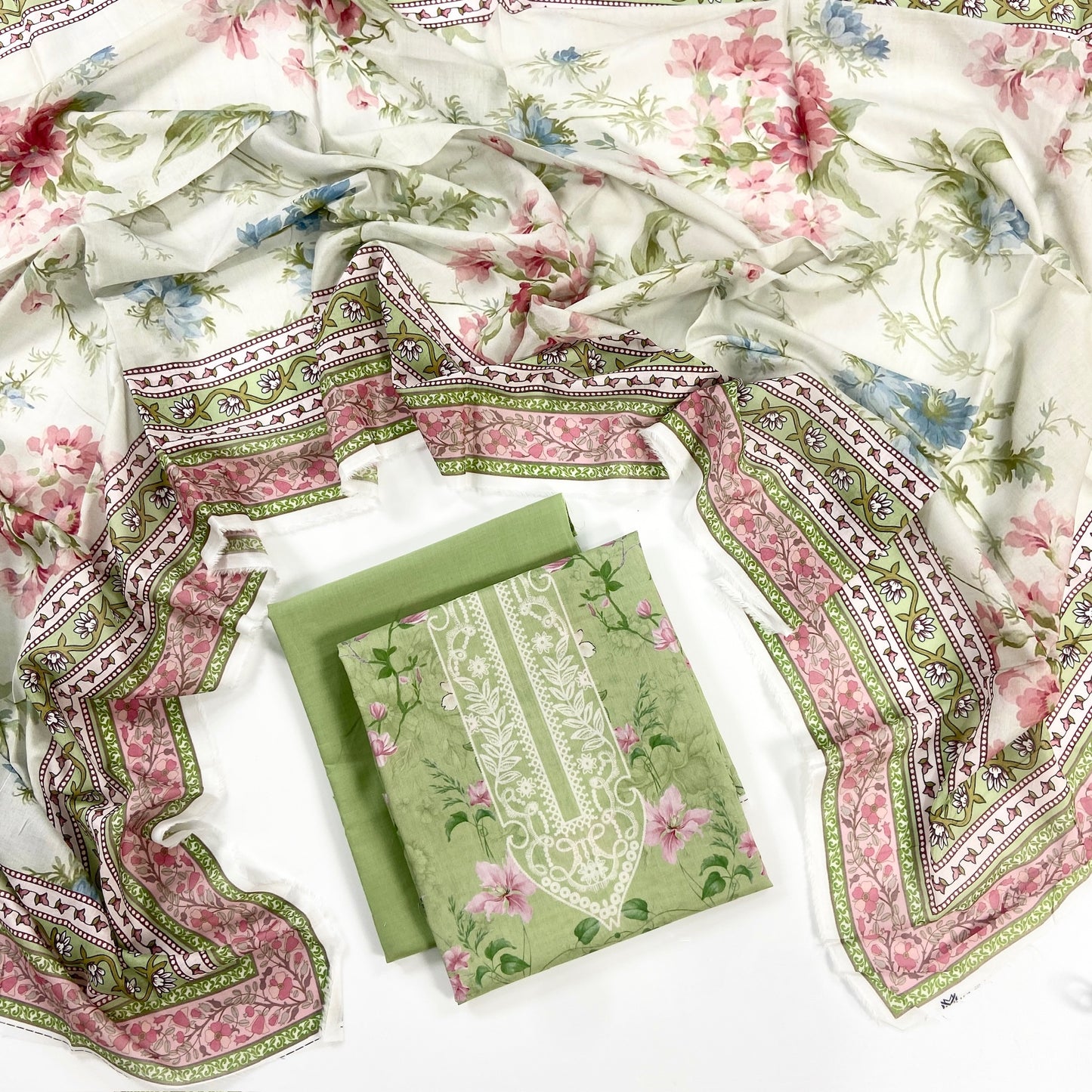Mashaim Digital Printed Lawn 3PC