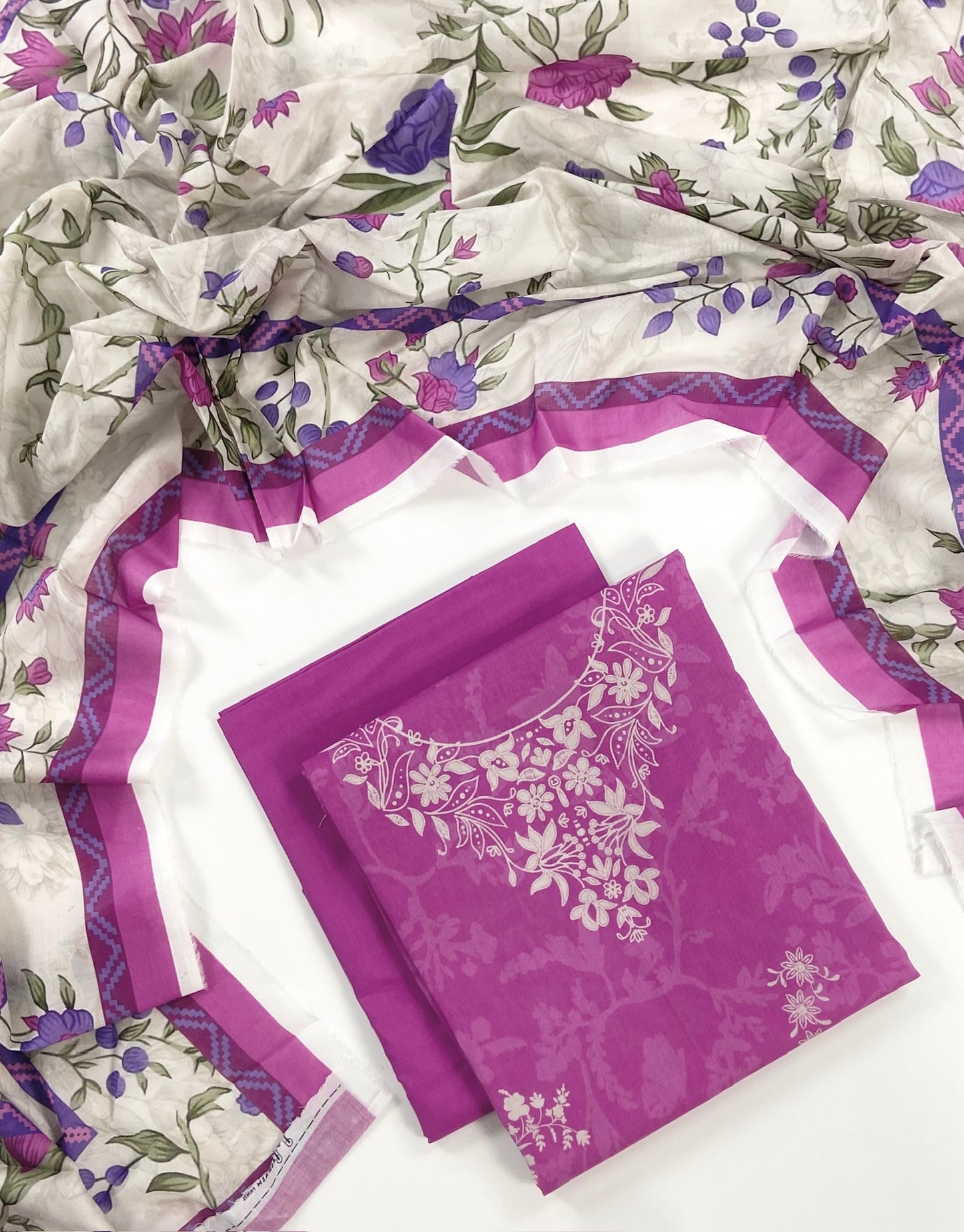 Mashaim Digital Printed Lawn 3PC