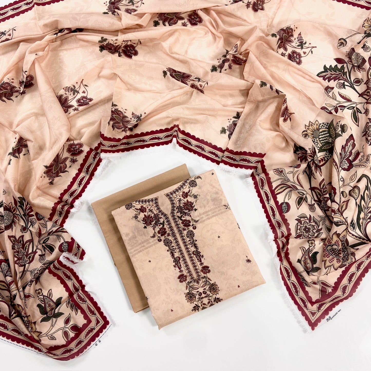 Mashaim Digital Printed Lawn 3PC