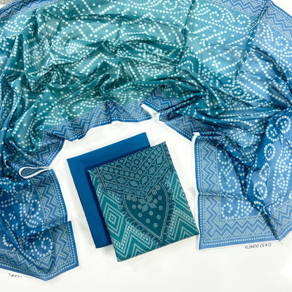 Mashaim Digital Printed Lawn 3PC