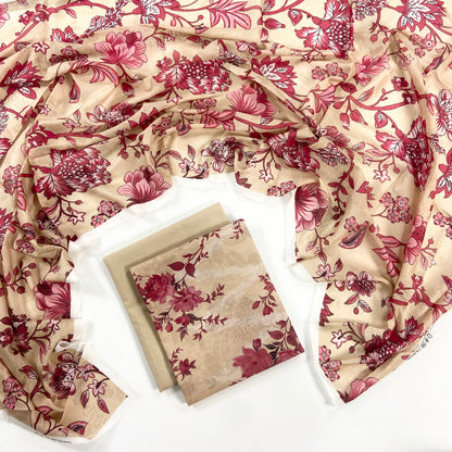 Mashaim Digital Printed Lawn 3PC
