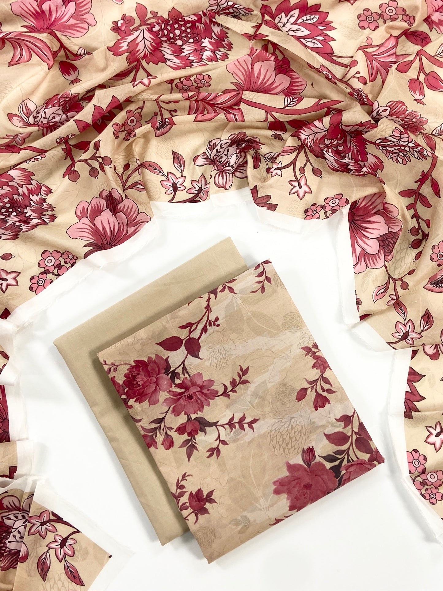 Mashaim Digital Printed Lawn 3PC