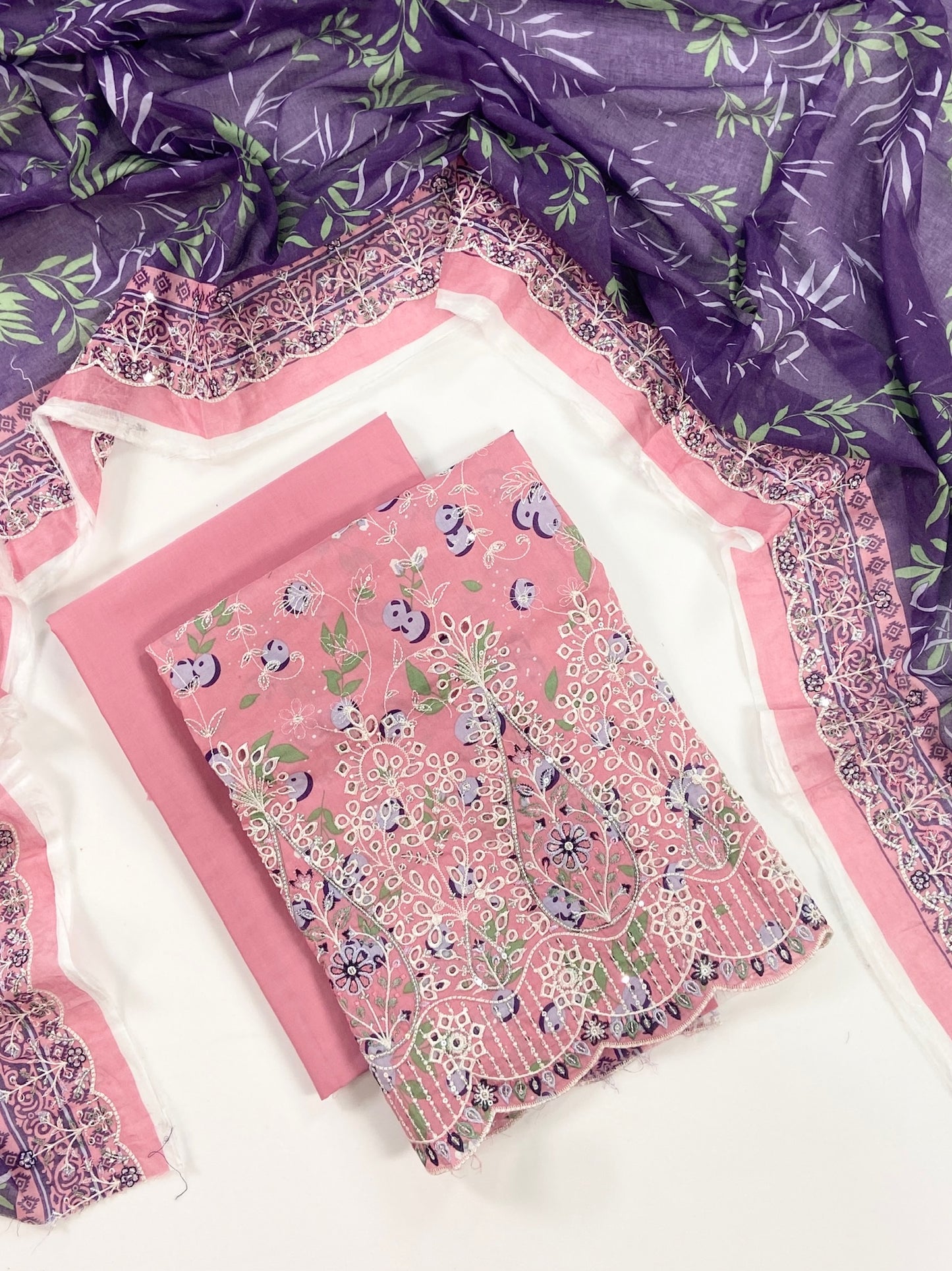 Zesh Airjet Printed Embroidered Lawn With Boring Work 3PC