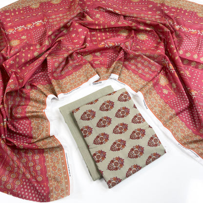 Mahrukh By Tawakkal Premium Printed Khaddar 3PC