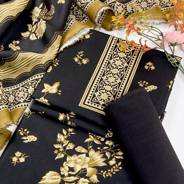Rijja By Murashe Digital Printed Khaddar 3PC