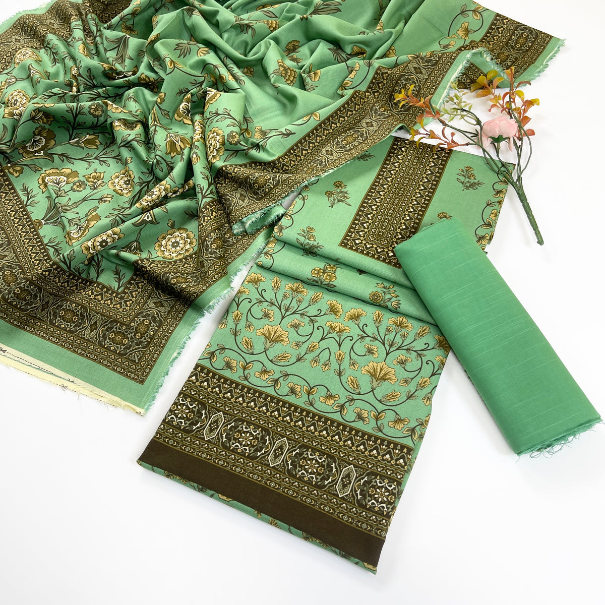 Rijja By Murashe Digital Printed Khaddar 3PC