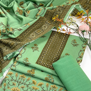Rijja By Murashe Digital Printed Khaddar 3PC