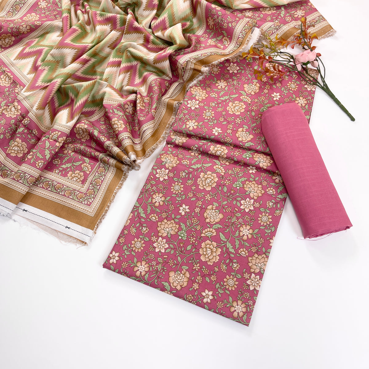 Rijja By Murashe Digital Printed Khaddar 3PC