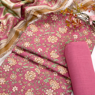 Rijja By Murashe Digital Printed Khaddar 3PC
