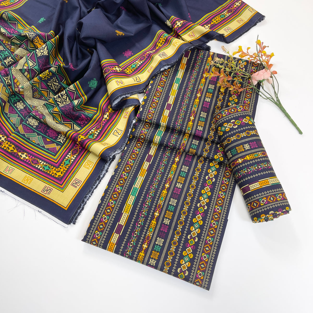 Rijja By Murashe Digital Printed Khaddar 3PC