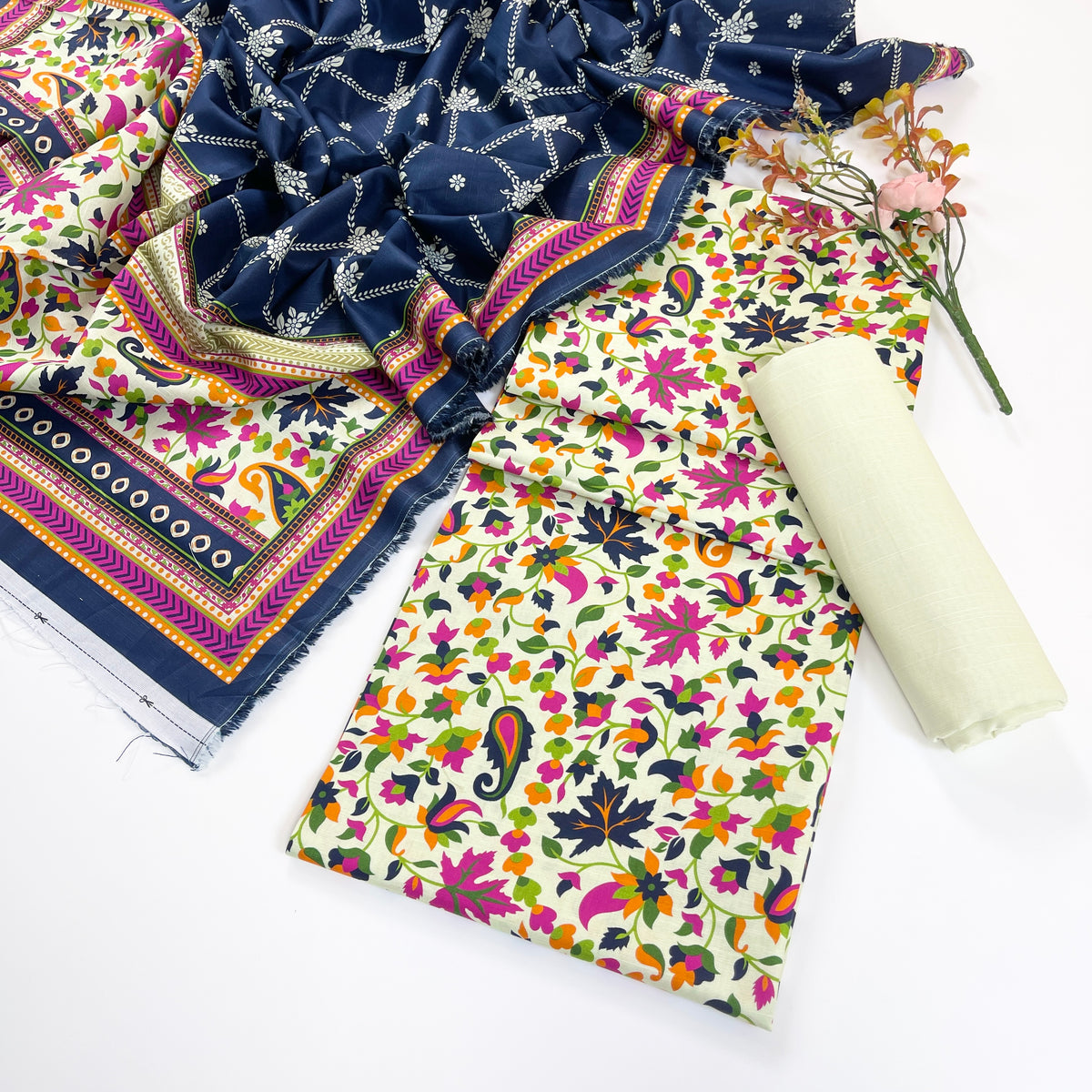 Rijja By Murashe Digital Printed Khaddar 3PC