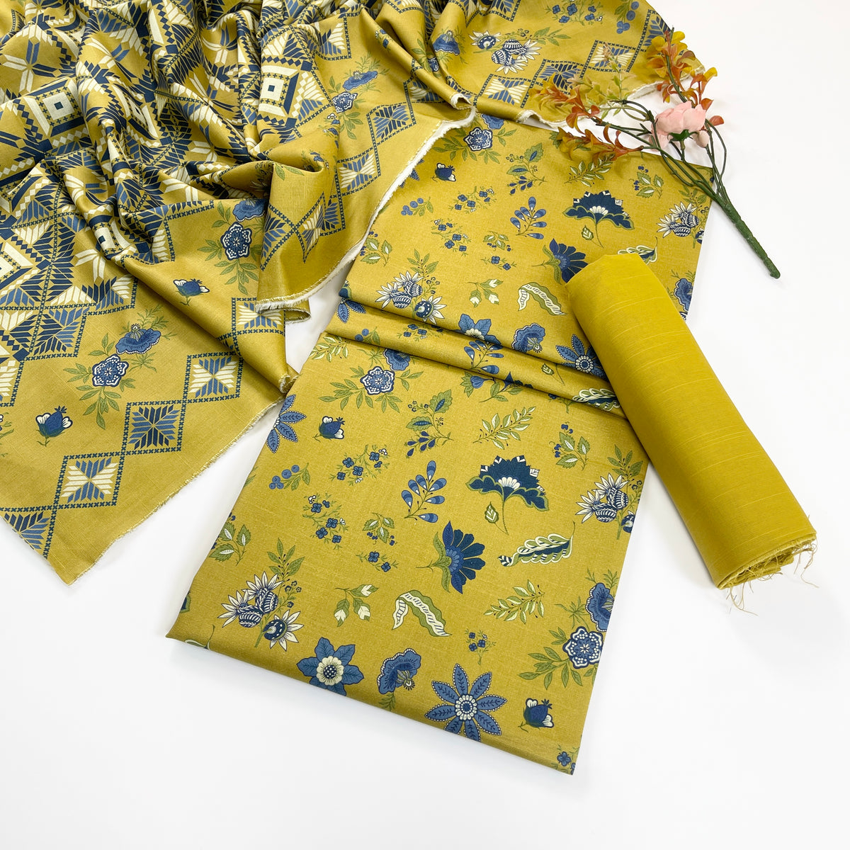 Rijja By Murashe Digital Printed Khaddar 3PC