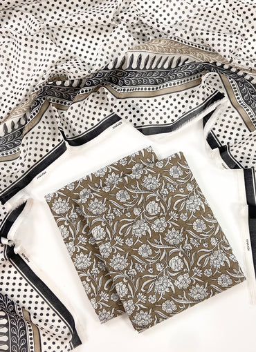 Khaadi Digital Printed Lawn 3PC