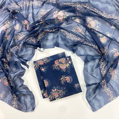 Khaadi Digital Printed Lawn 3PC
