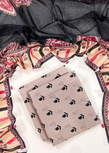 Khaadi Digital Printed Lawn 3PC