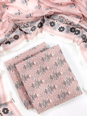 Khaadi Digital Printed Lawn 3PC