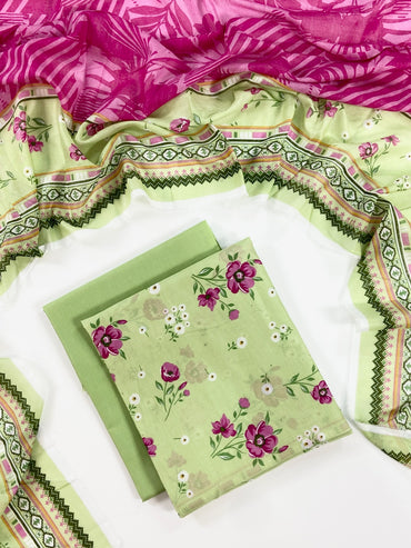 Zesh Digital Printed Lawn 3PC