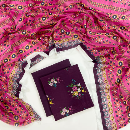 Zesh Digital Printed Lawn 3PC