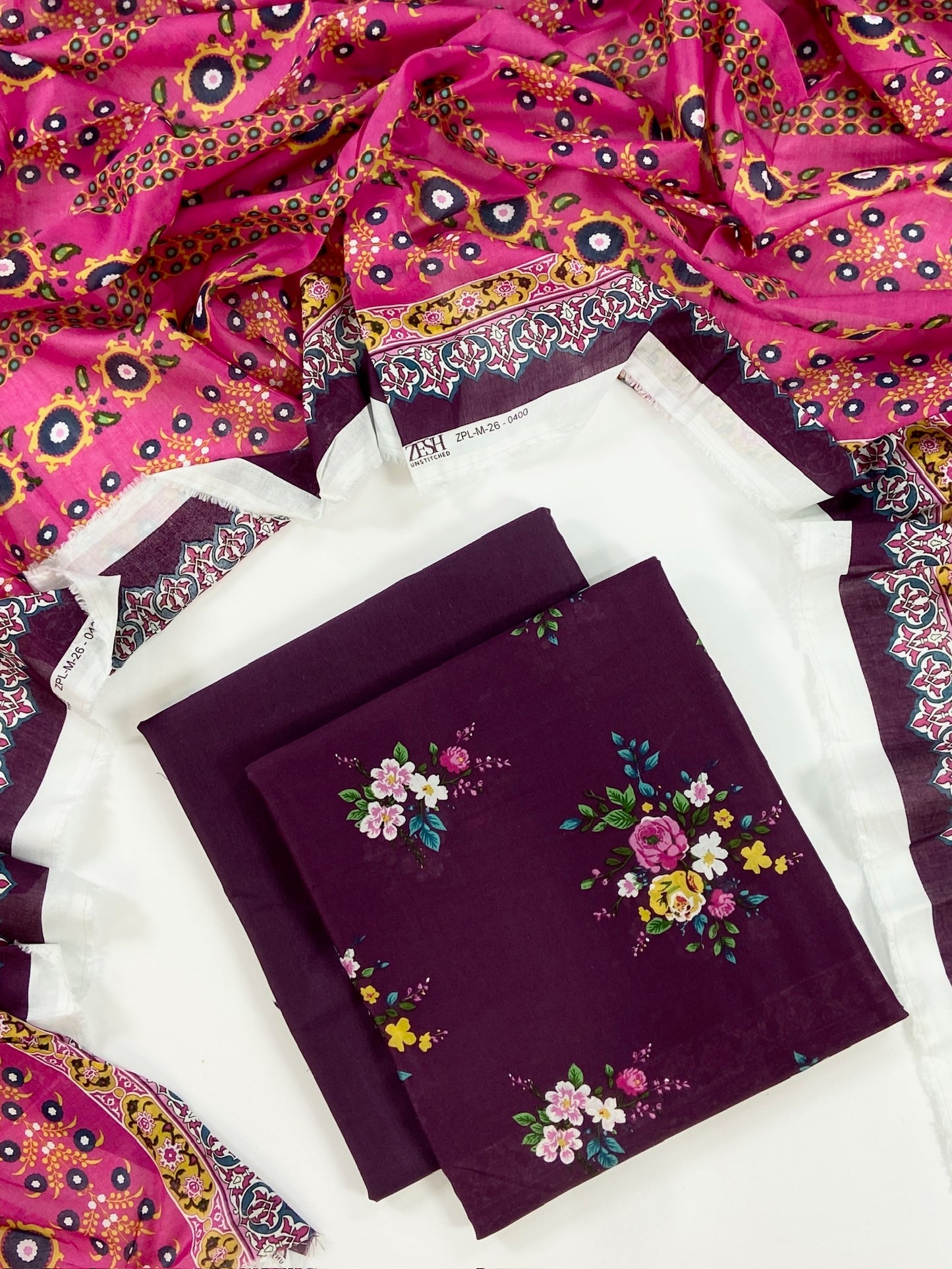 Zesh Digital Printed Lawn 3PC