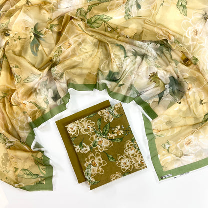 Mausummery Digital Printed Lawn 3PC