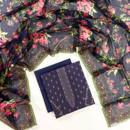 Mausummery Digital Printed Lawn 3PC