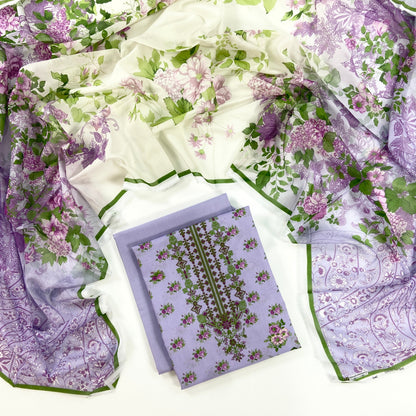 Mausummery Digital Printed Lawn 3PC