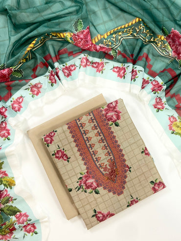 Morbagh By Beechtree Vol-2 Digital Printed Lawn 3PC