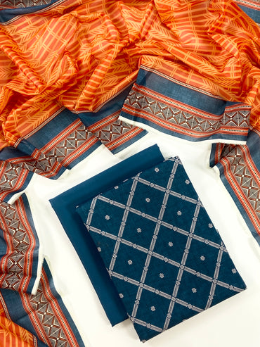 Nishat Digital Printed Lawn 3PC