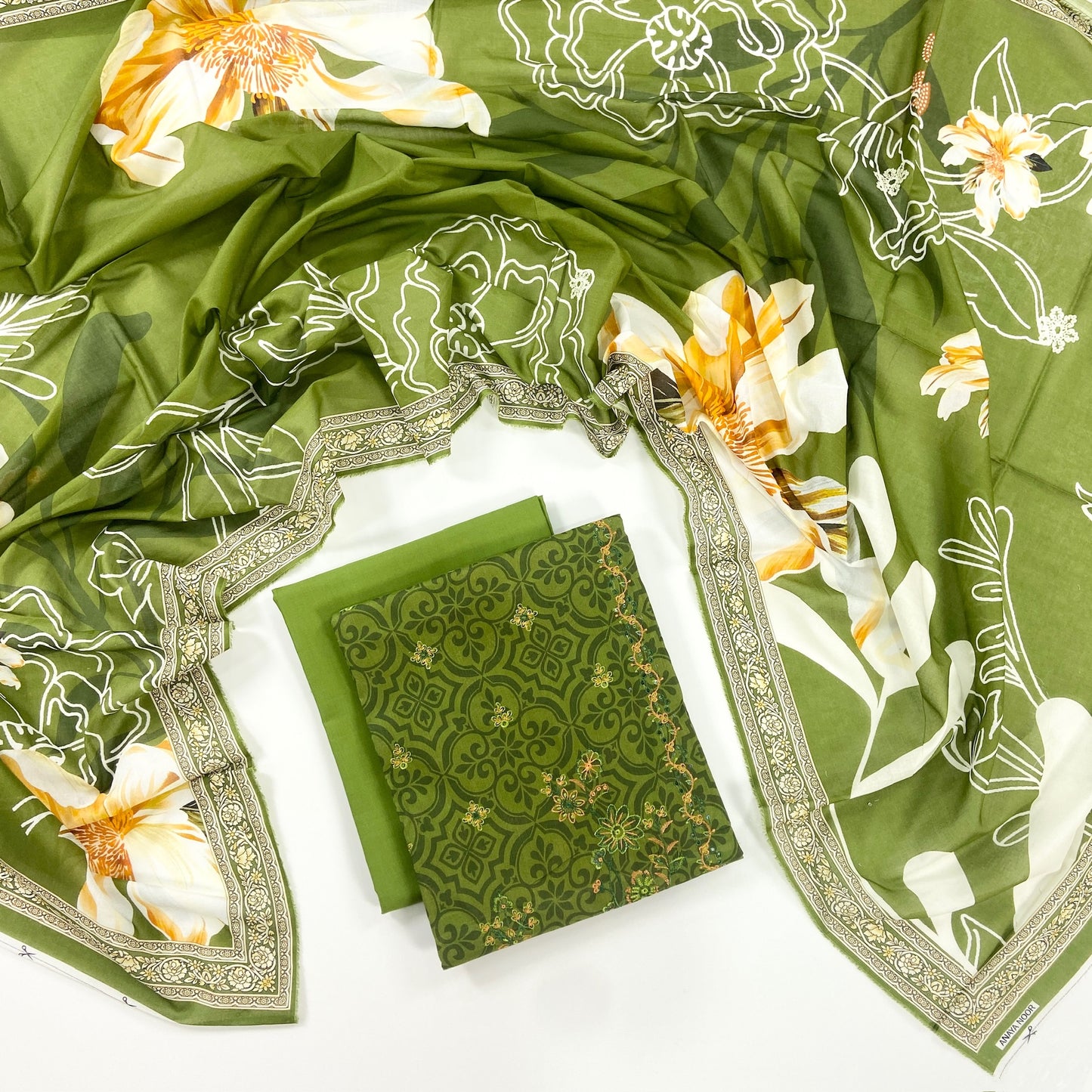 Ravish By Anaya Noor Printed & Emb Lawn 3PC