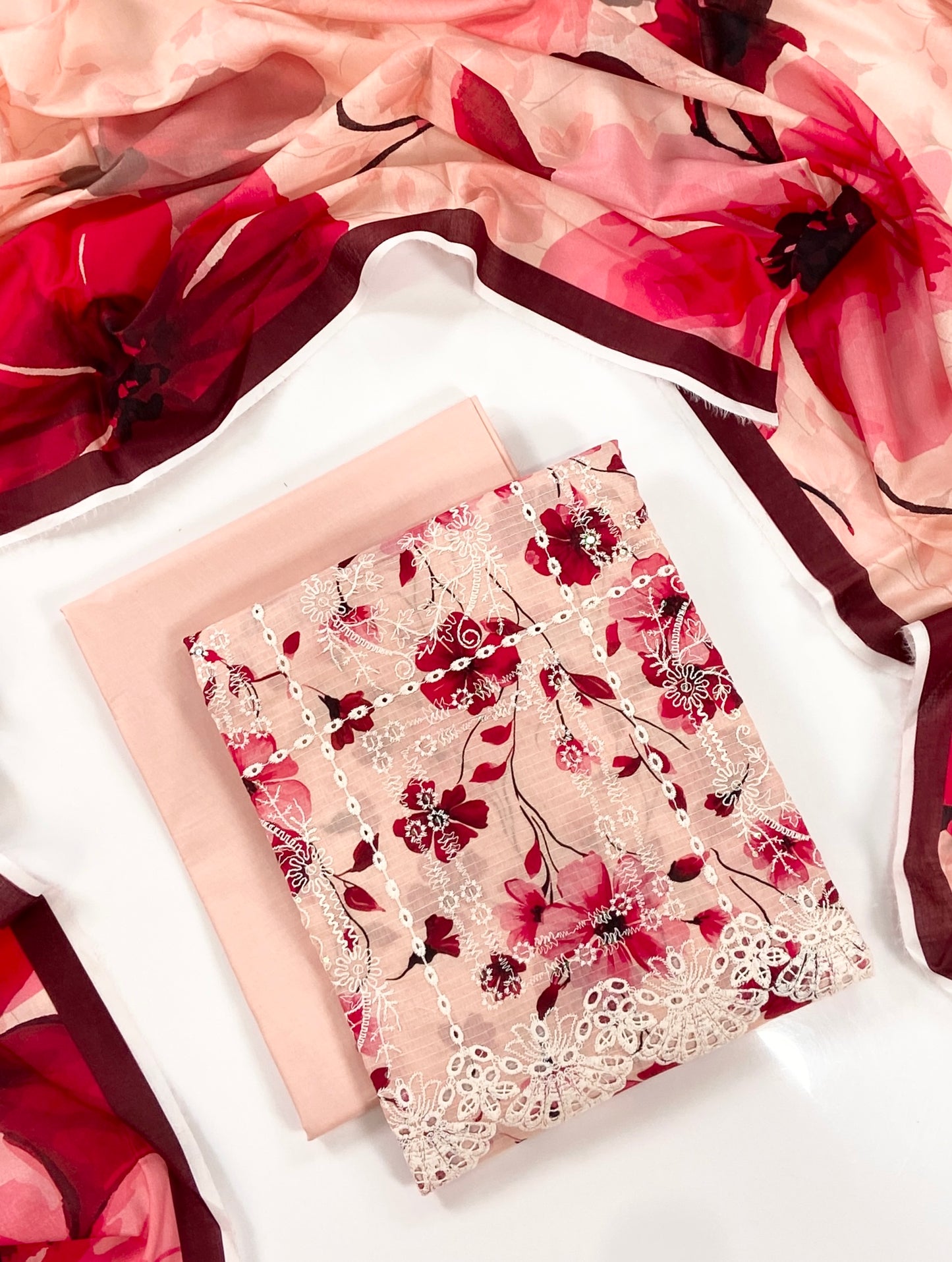 Chikankari By Anaya Noor Exclusive Banadora Lawn 3PC